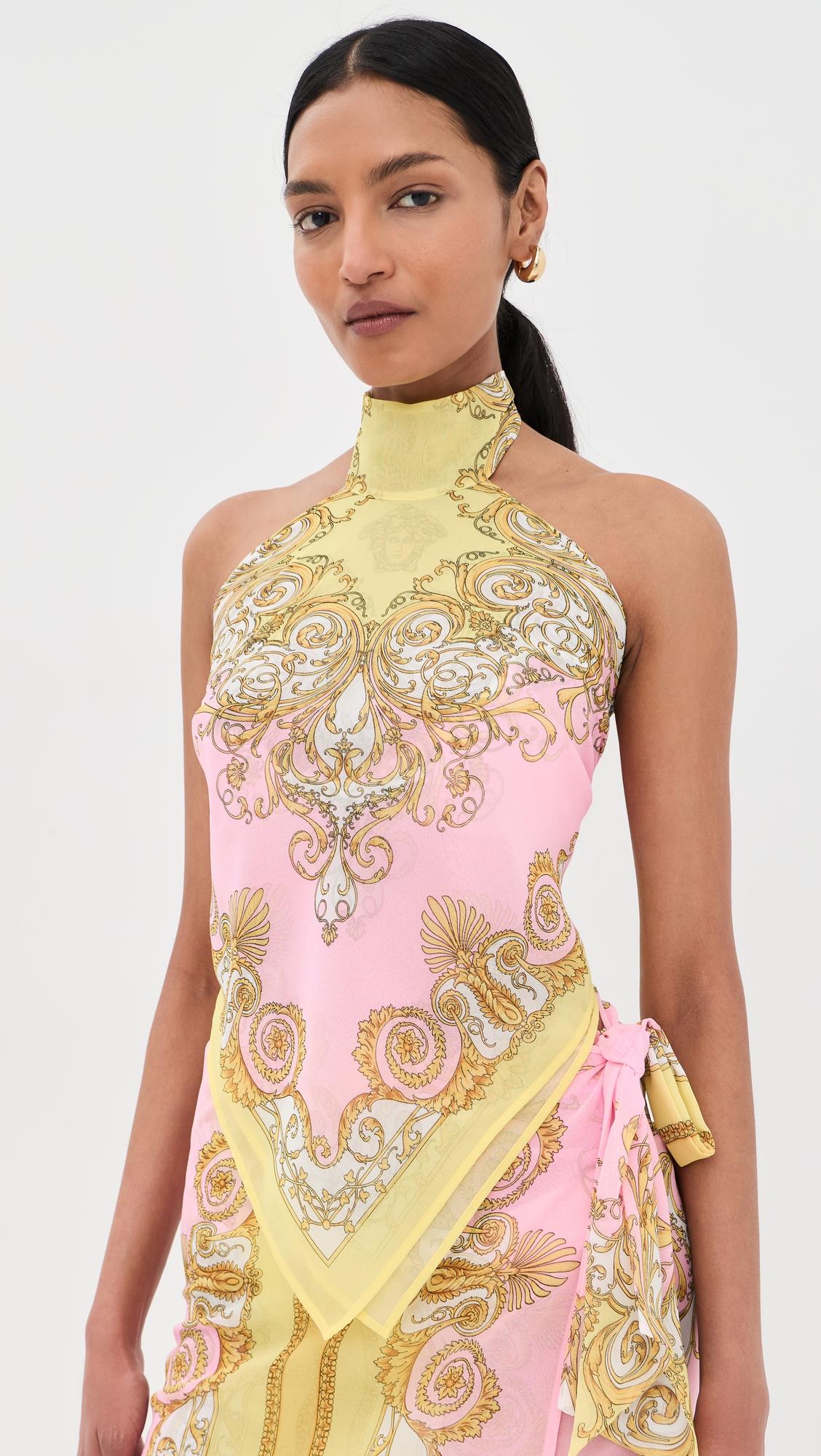 cover up printed top