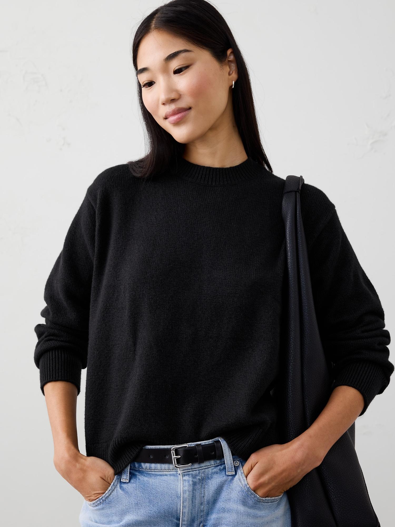 coveted crew-neck sweater