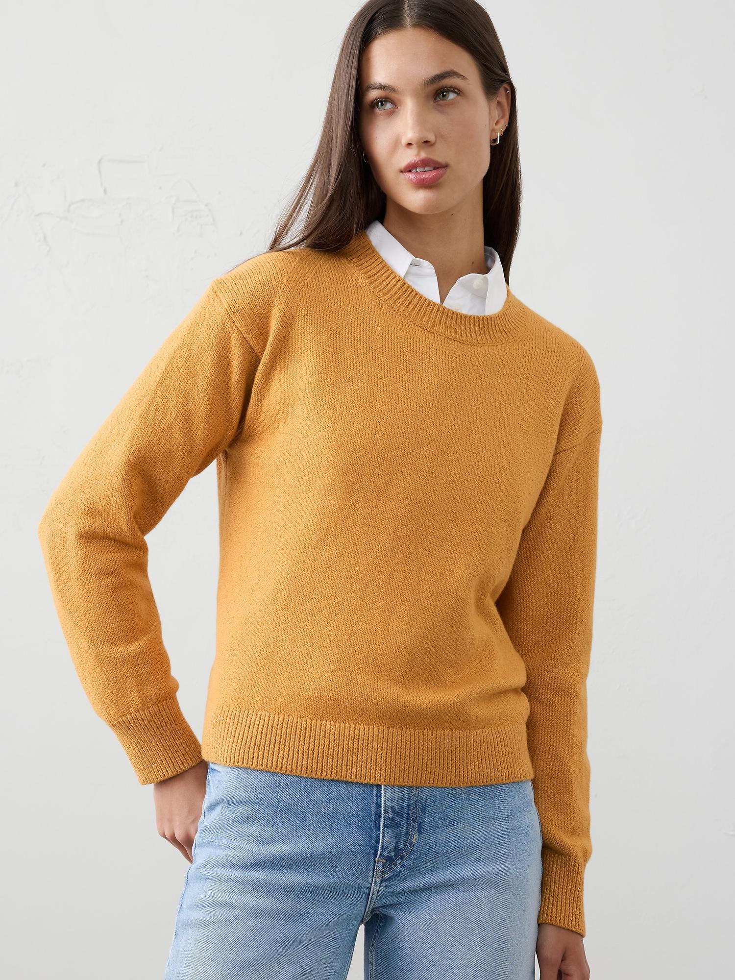 coveted crew-neck sweater