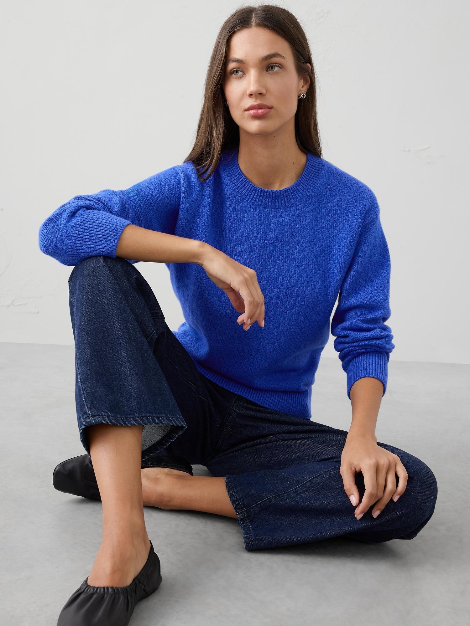 coveted crew-neck sweater