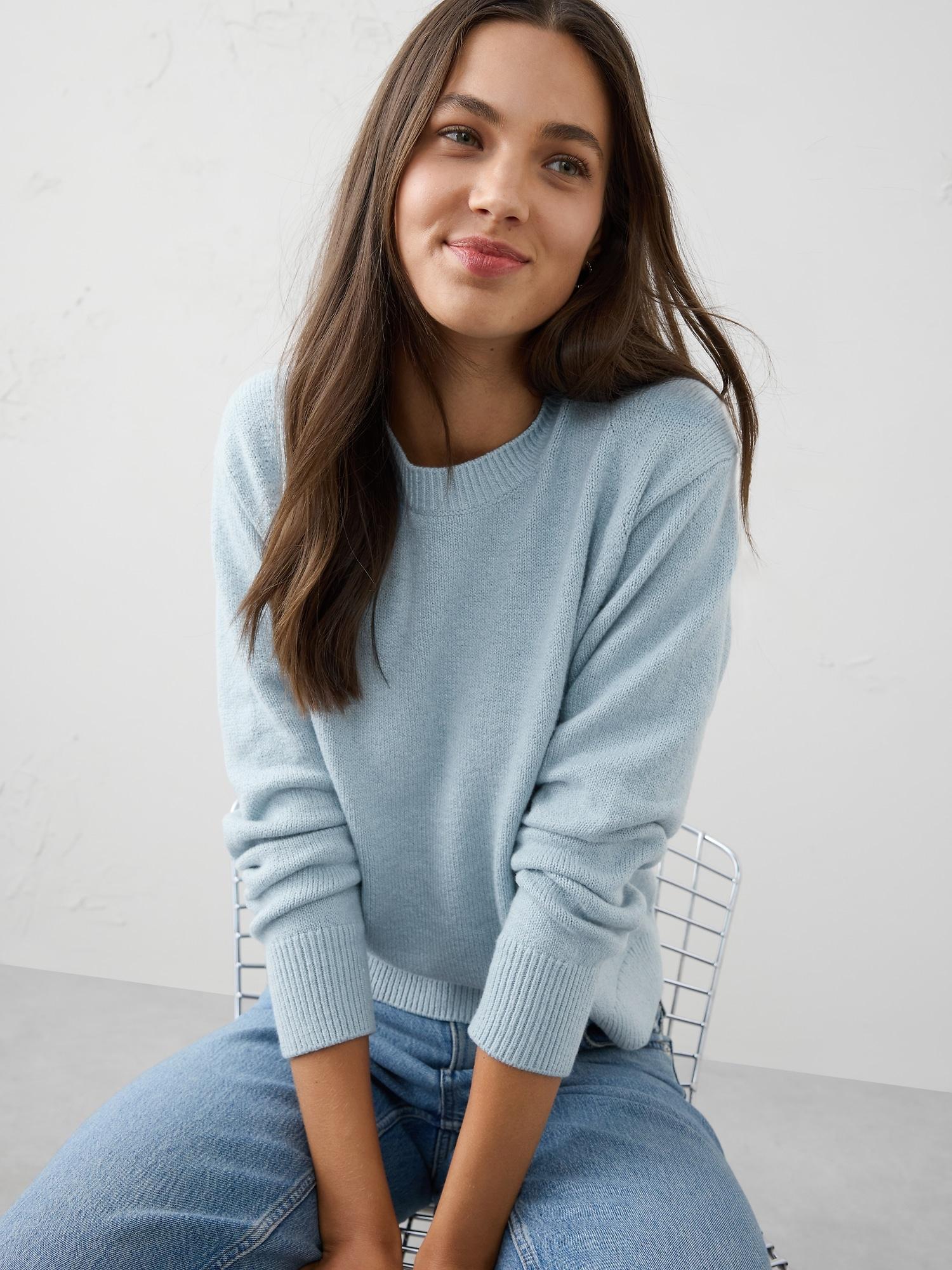 coveted crew-neck sweater