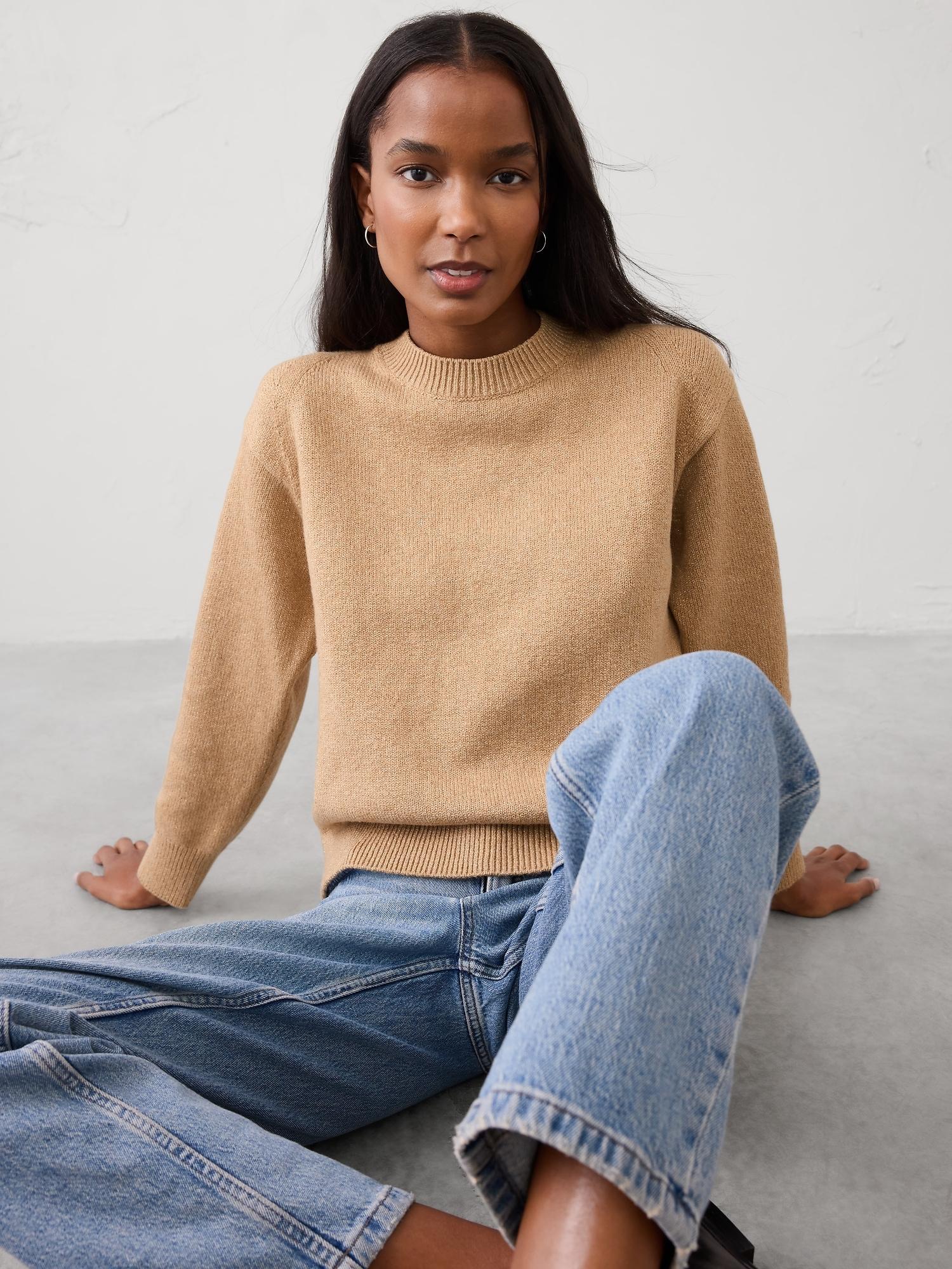 coveted crew-neck sweater