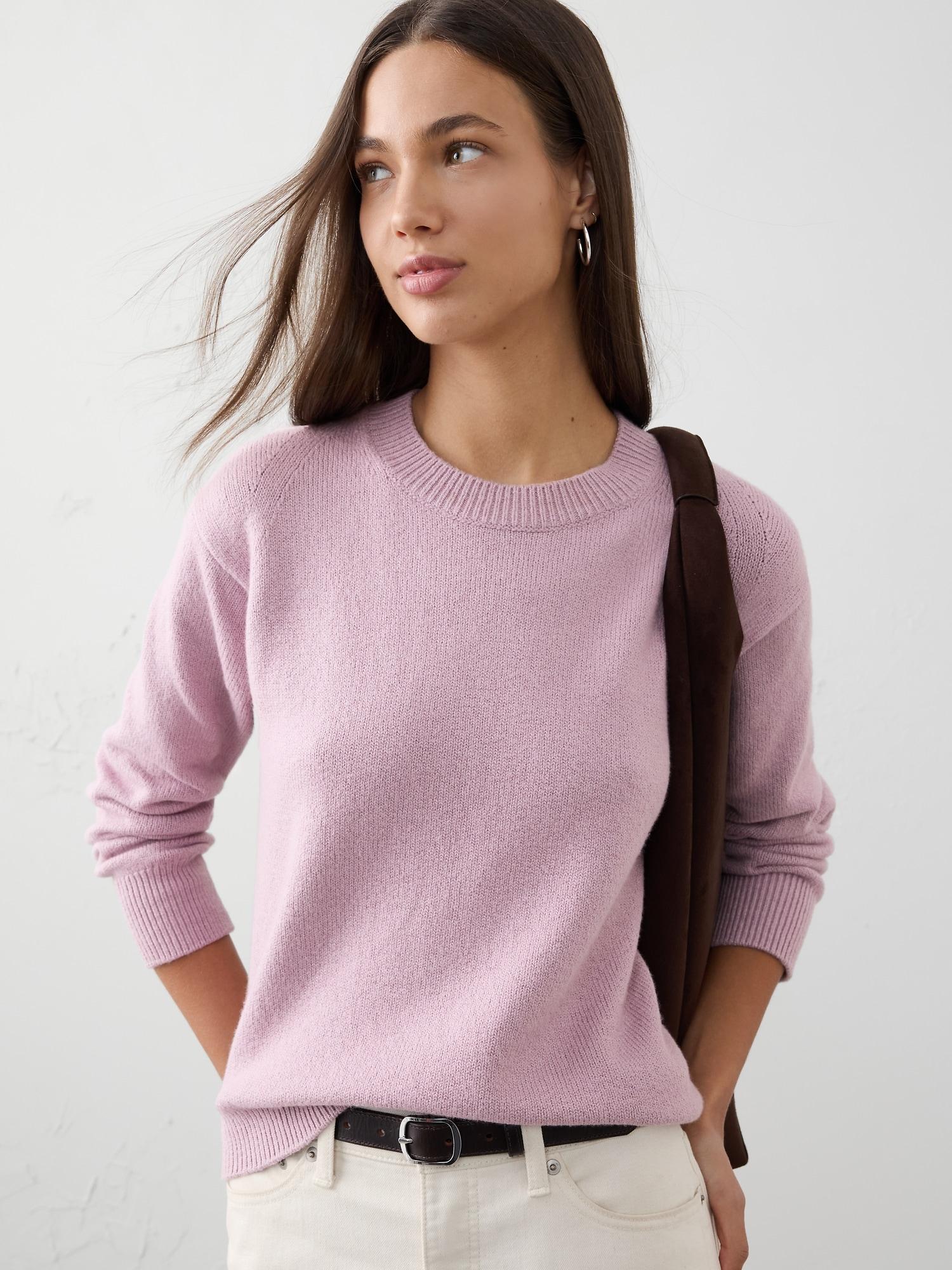 coveted crew-neck sweater