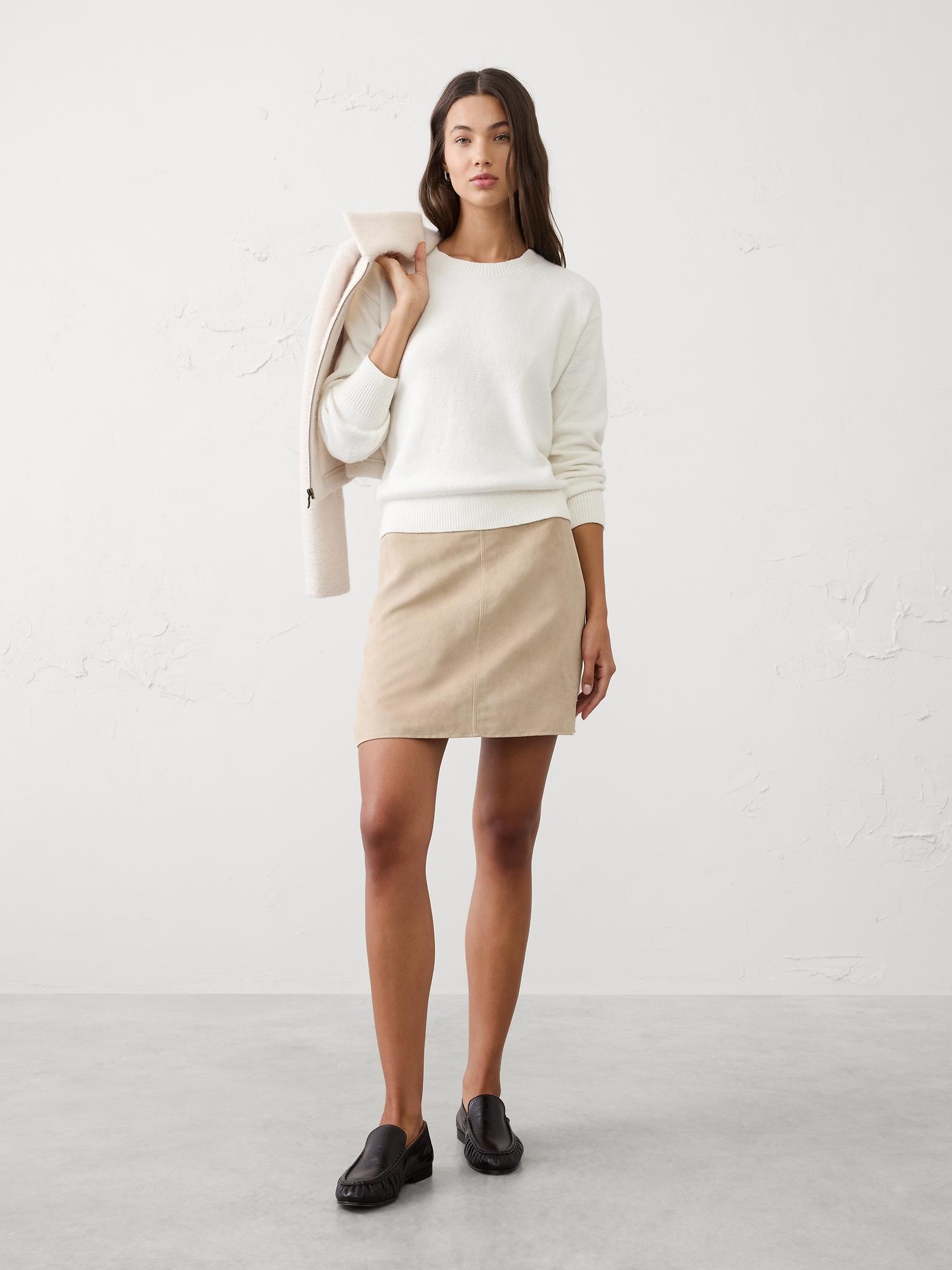 coveted crew-neck sweater