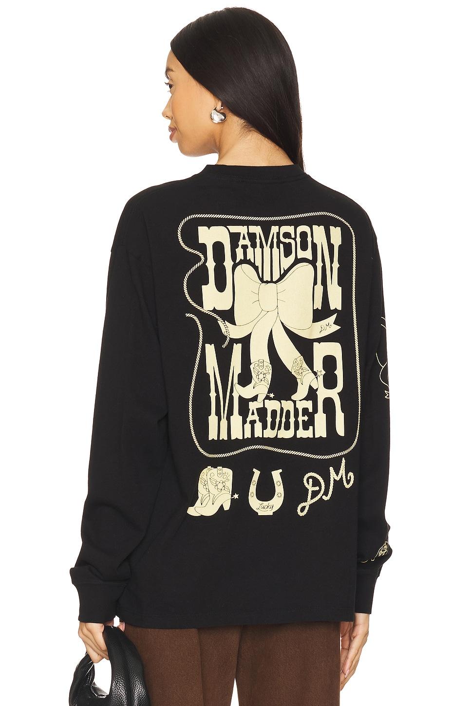 cow bow long sleeve tee