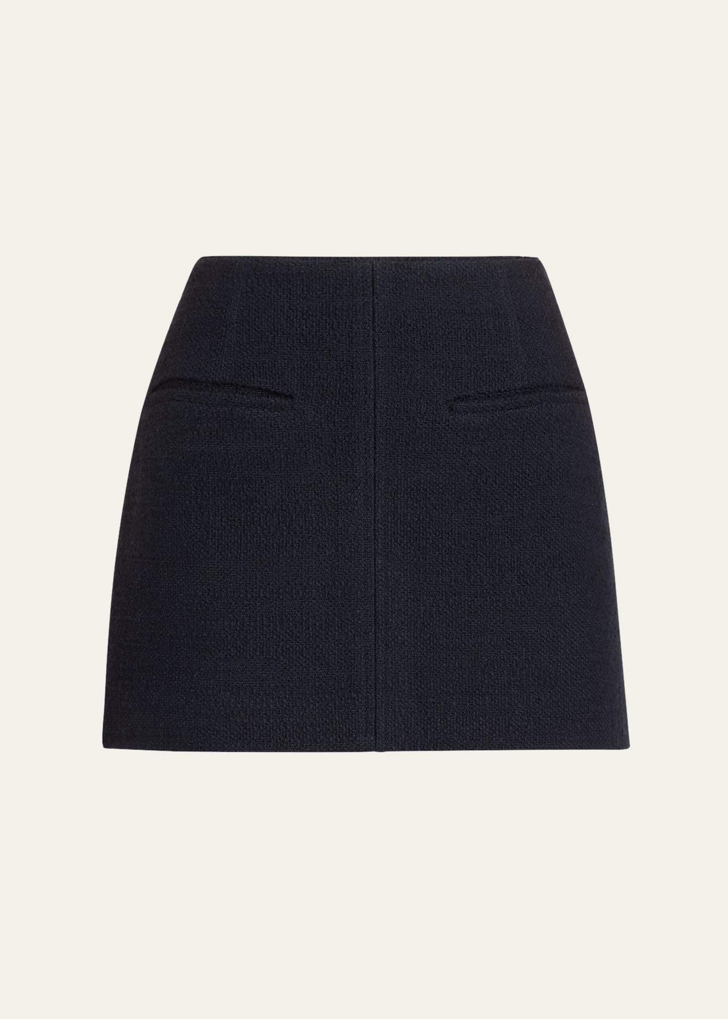 cowan tweed mini skirt