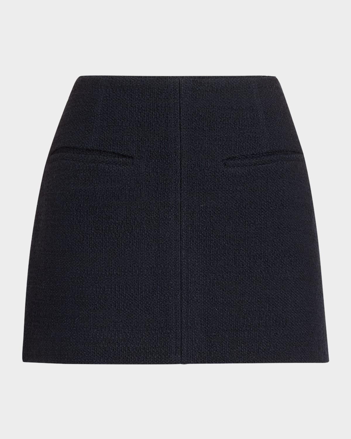 cowan tweed mini skirt