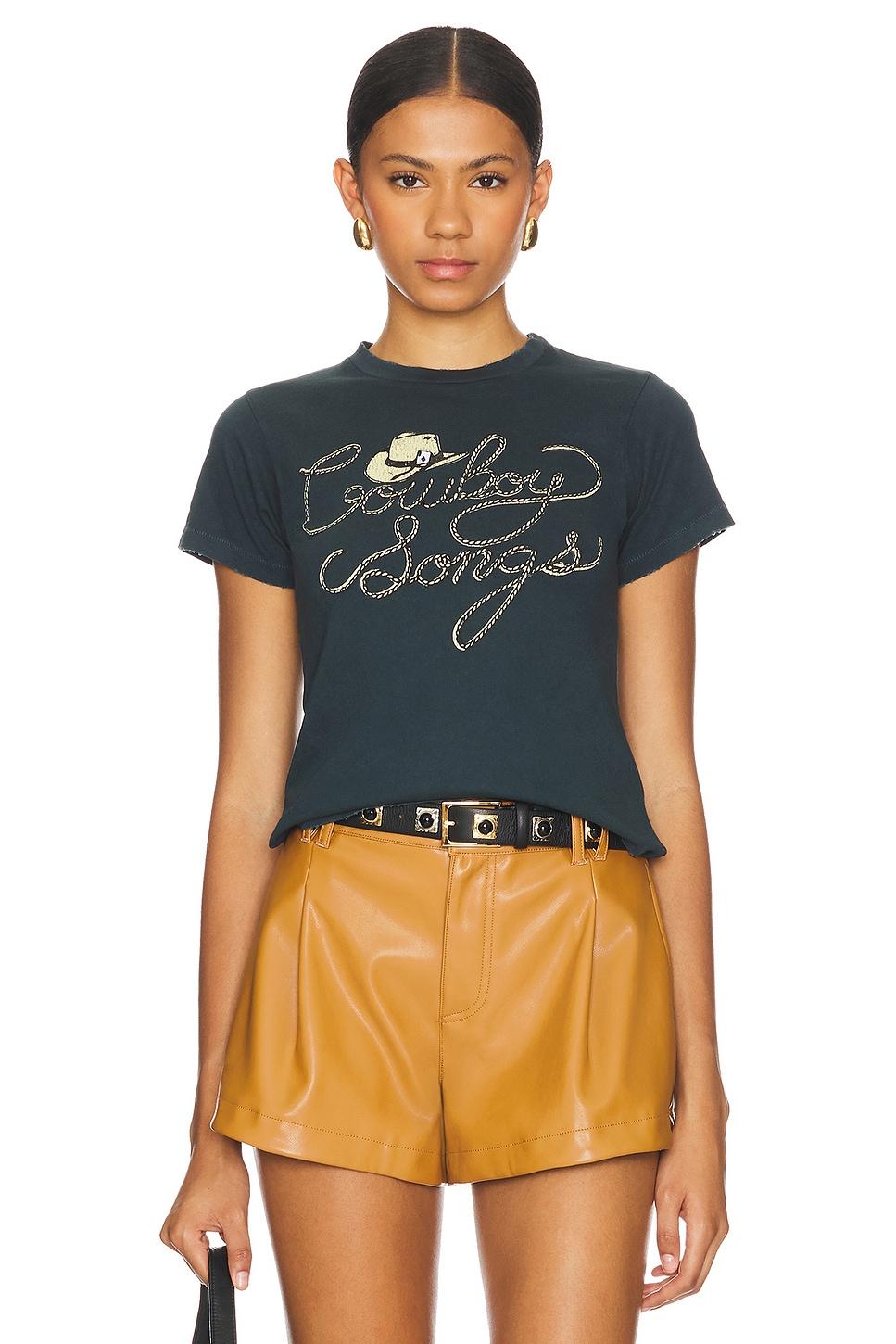 cowboy songs vintage tee