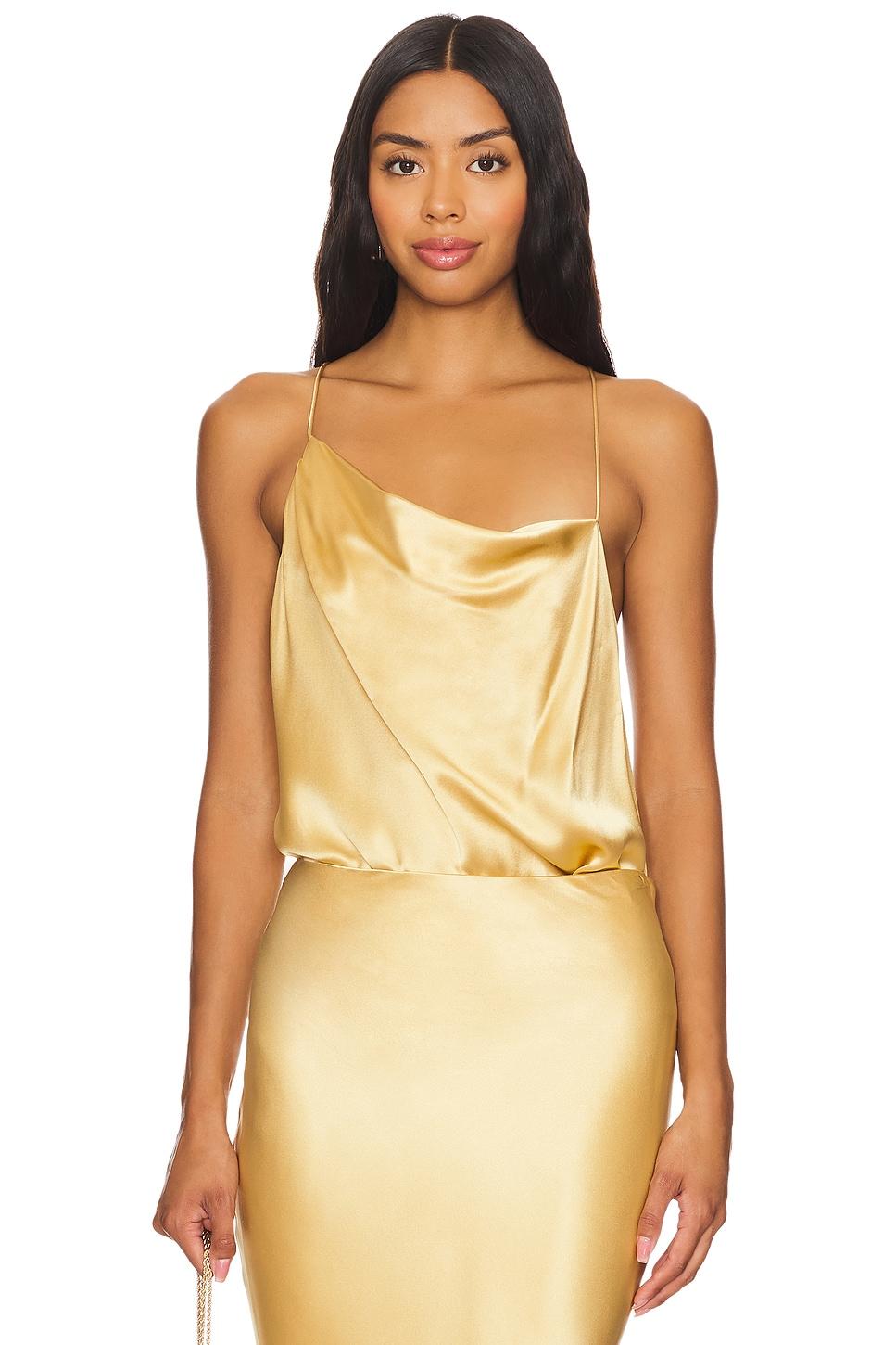 cowl cami with tie