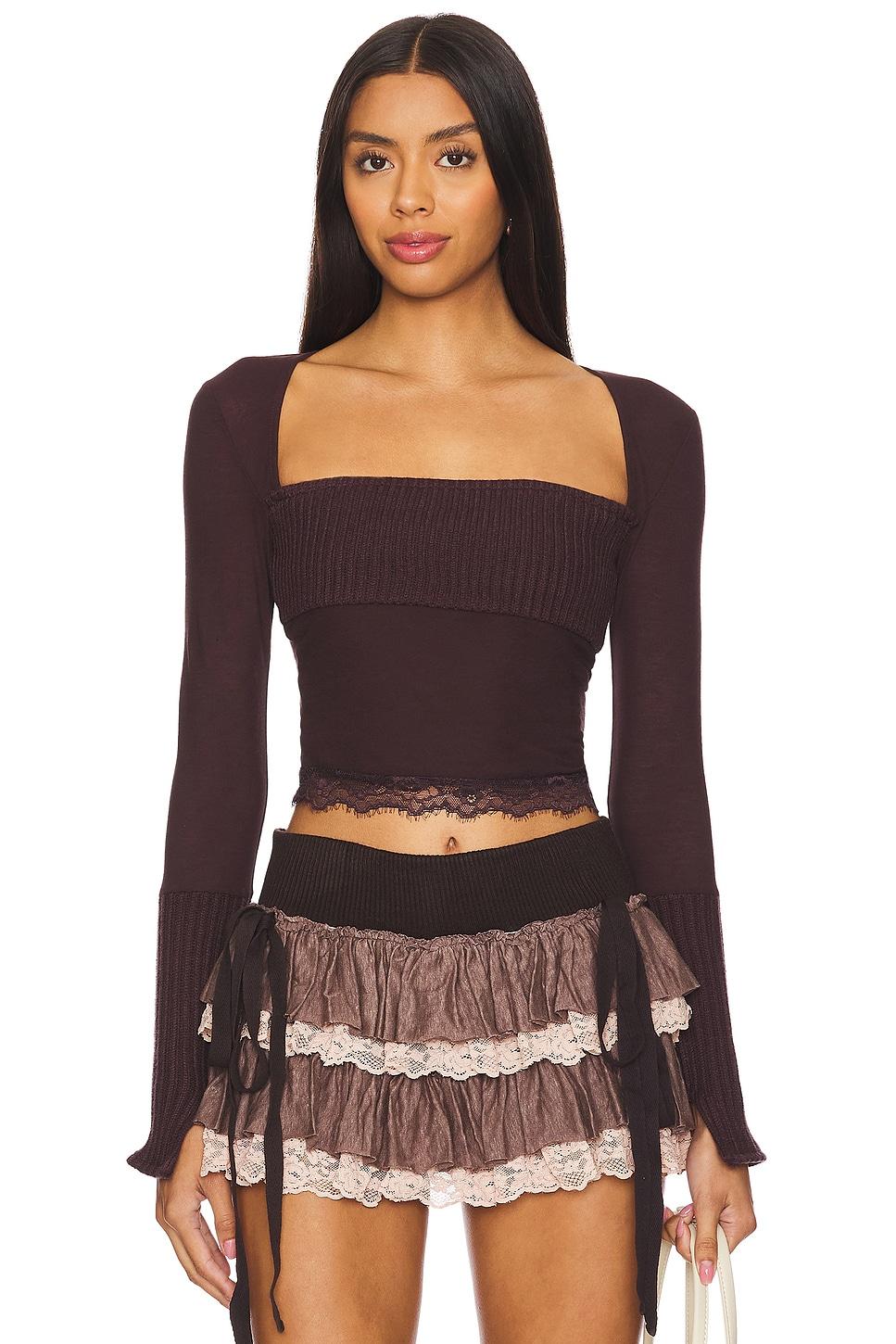 cozy knit top
