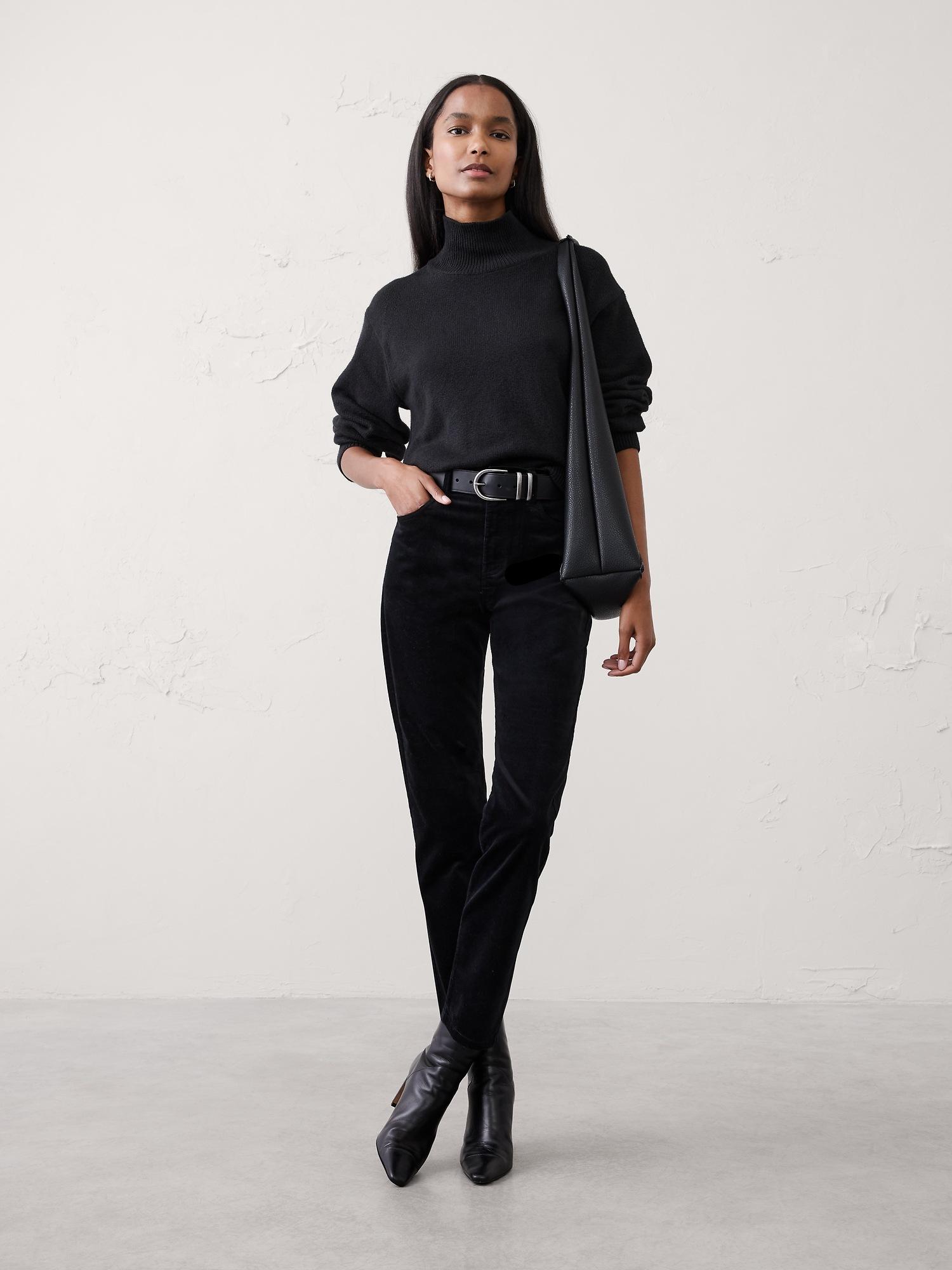 cozy turtleneck pullover sweater