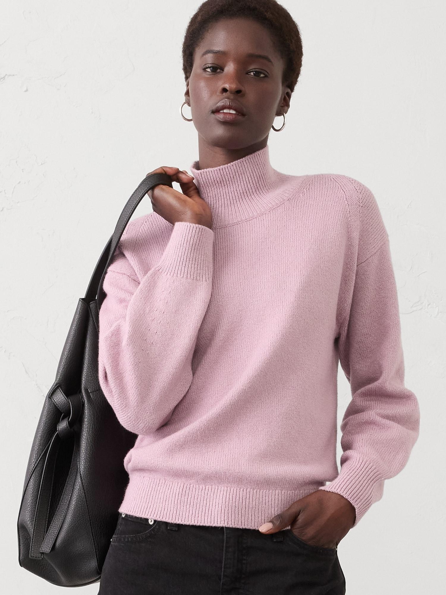 cozy turtleneck pullover sweater