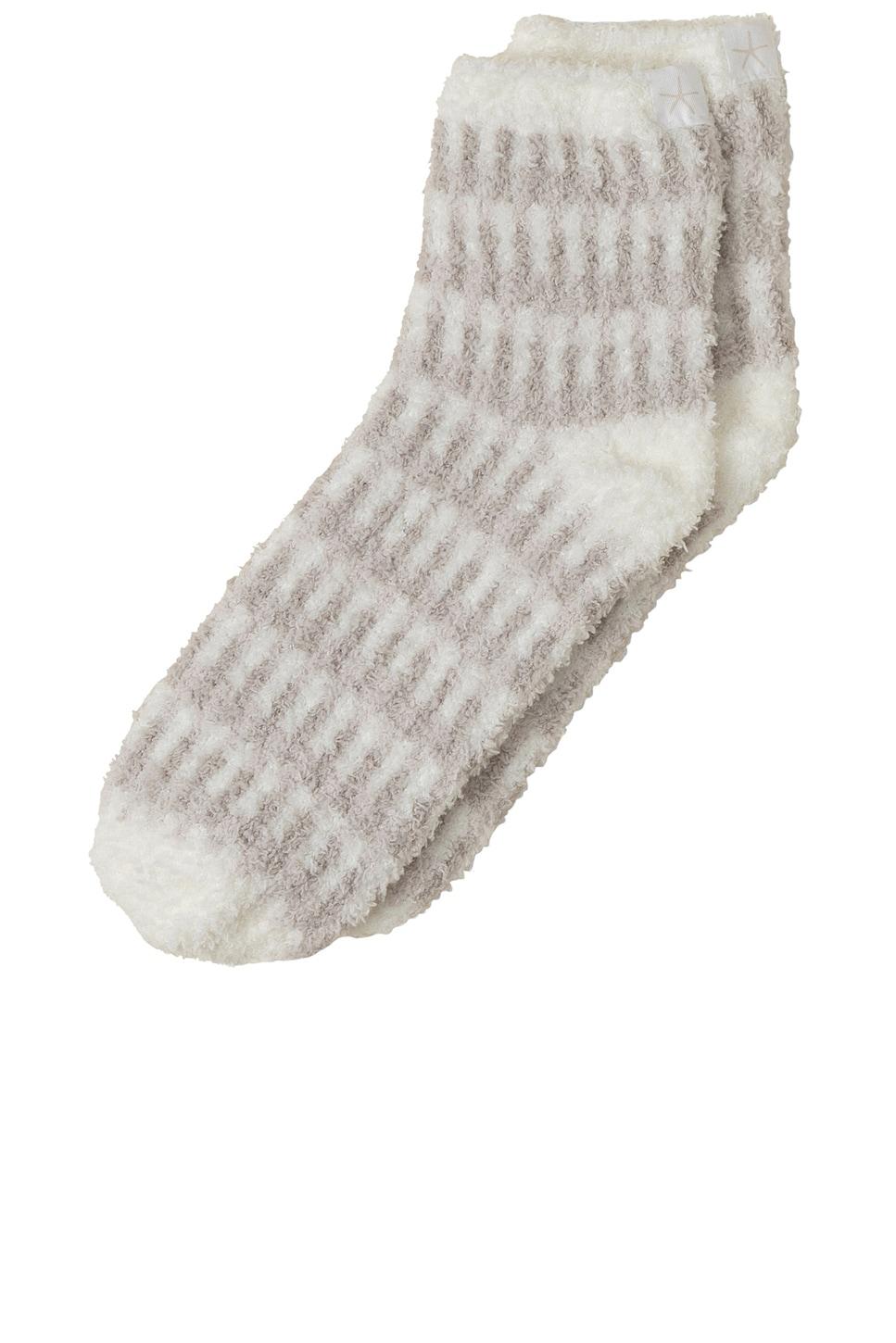 cozychic stripe geo tennis socks