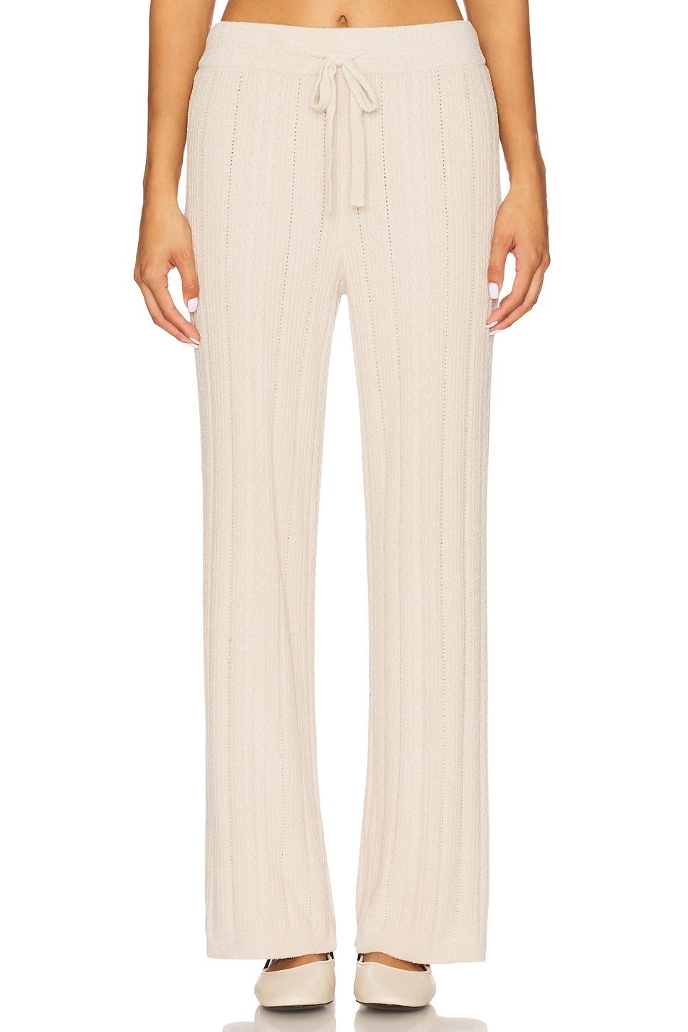 cozychic ultra lite cable knit ankle pant