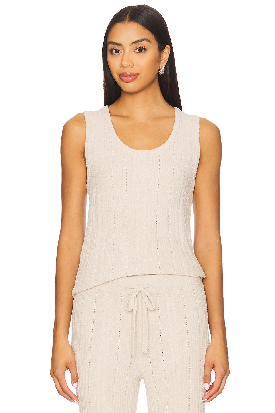 cozychic ultra lite cable knit tank