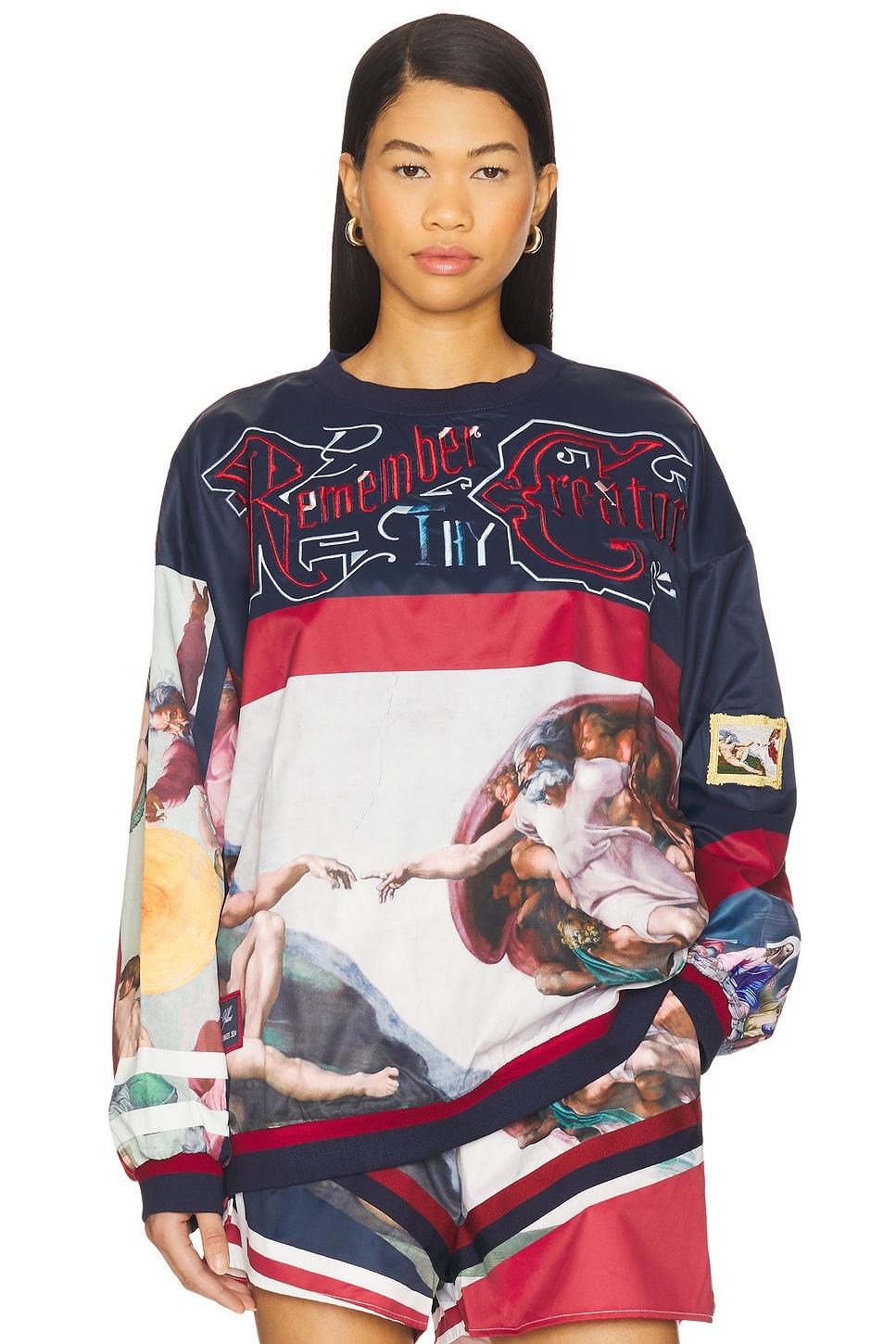 creation of man sweatshirt