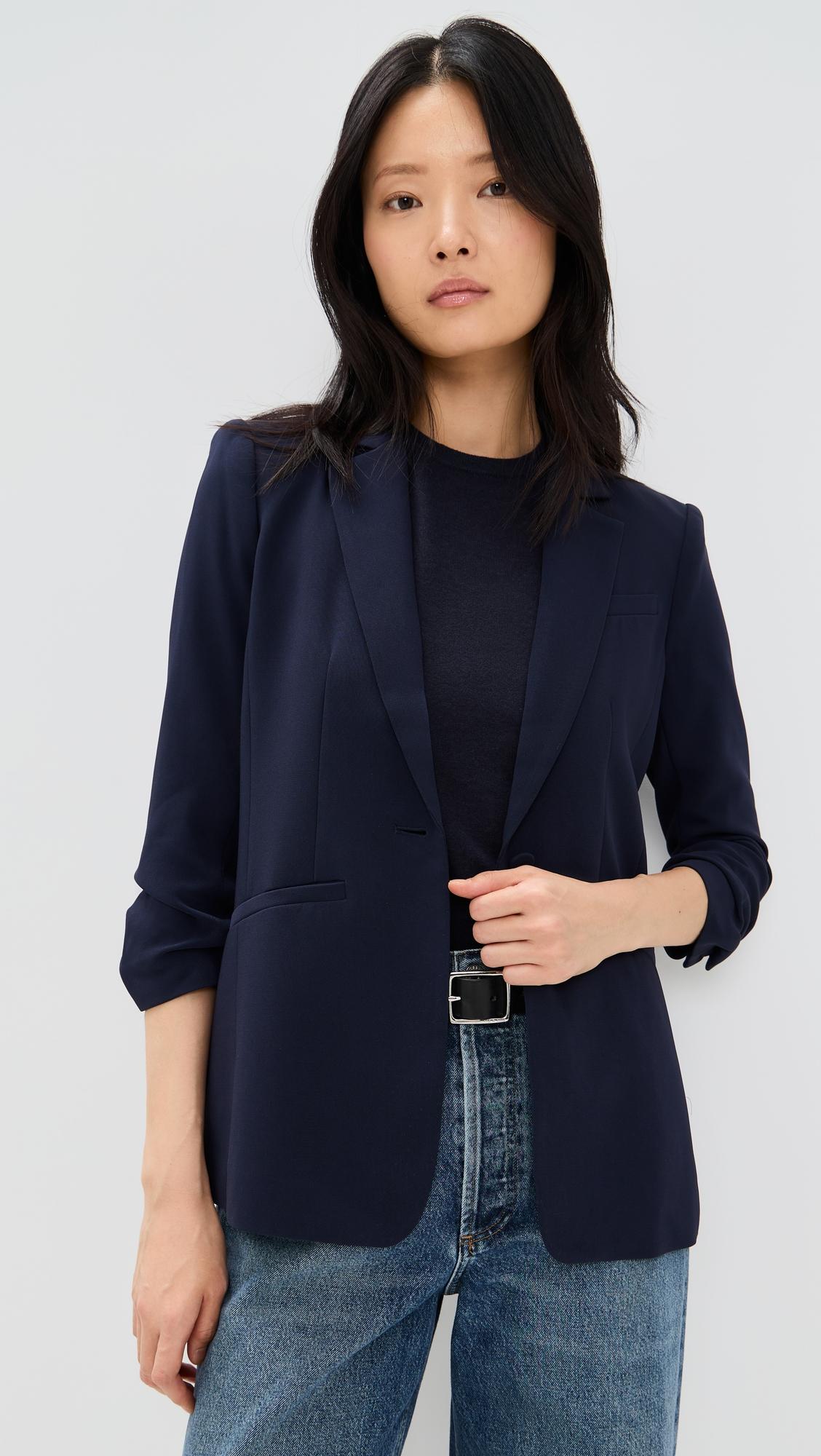 crepe khloe blazer