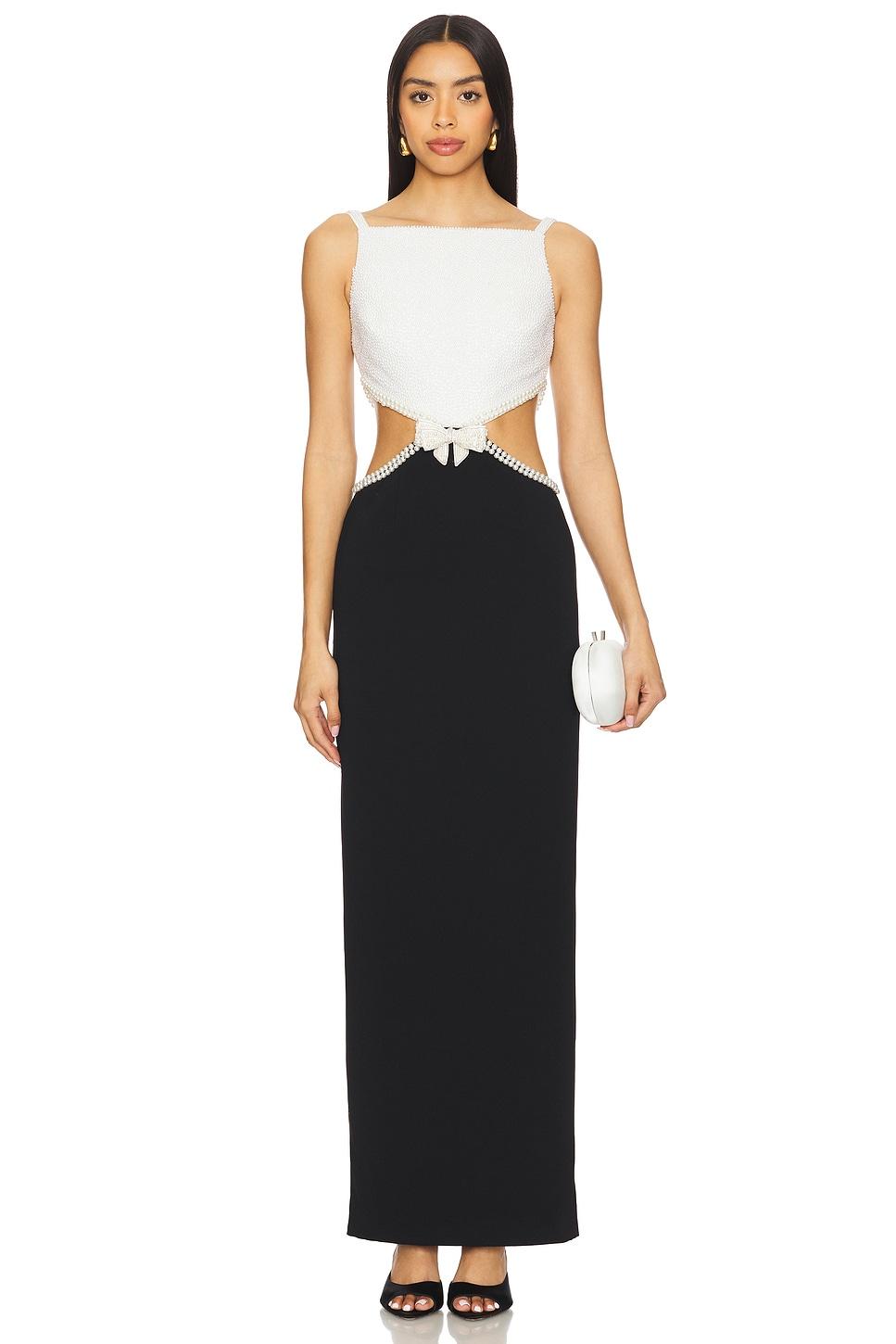 crepe maxi dress