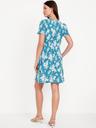 crepe mini dress