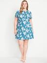 crepe mini dress