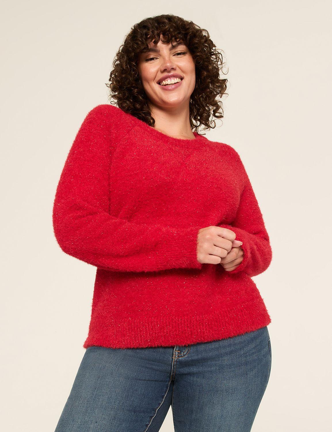 crew-neck pullover sweater