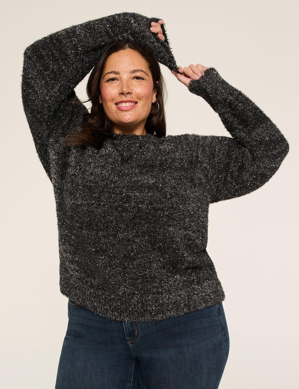 crew-neck pullover sweater