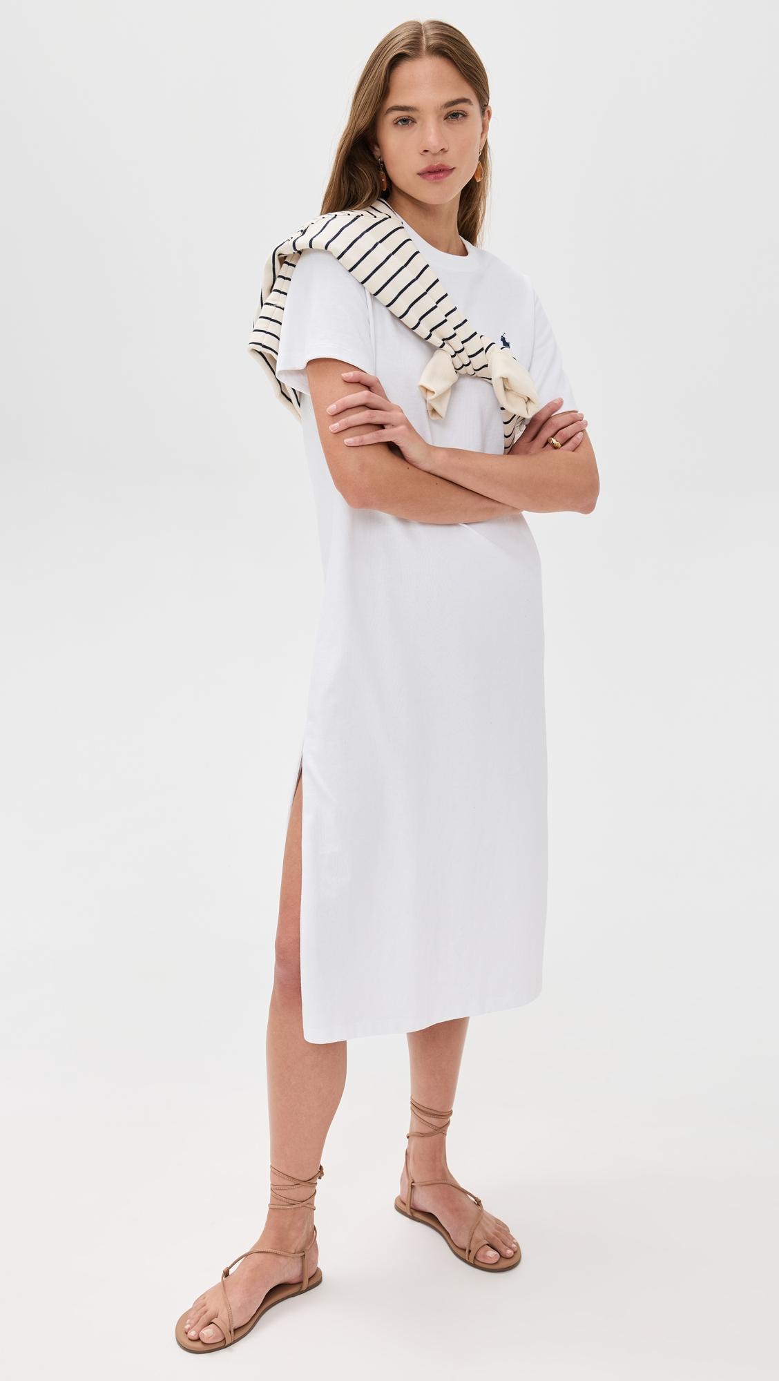 crew neck t-shirt dress