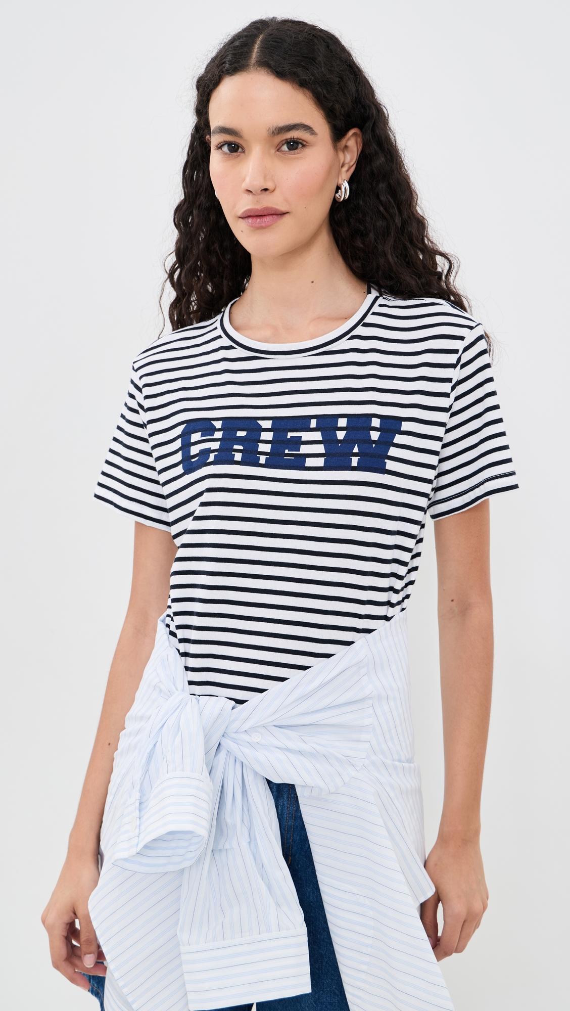 crew stripe tee