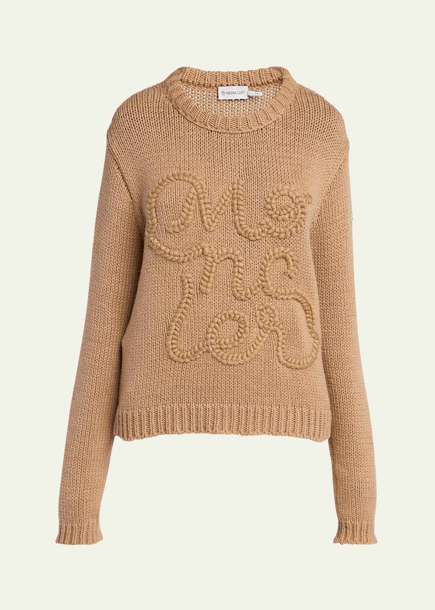 crewneck logo sweater