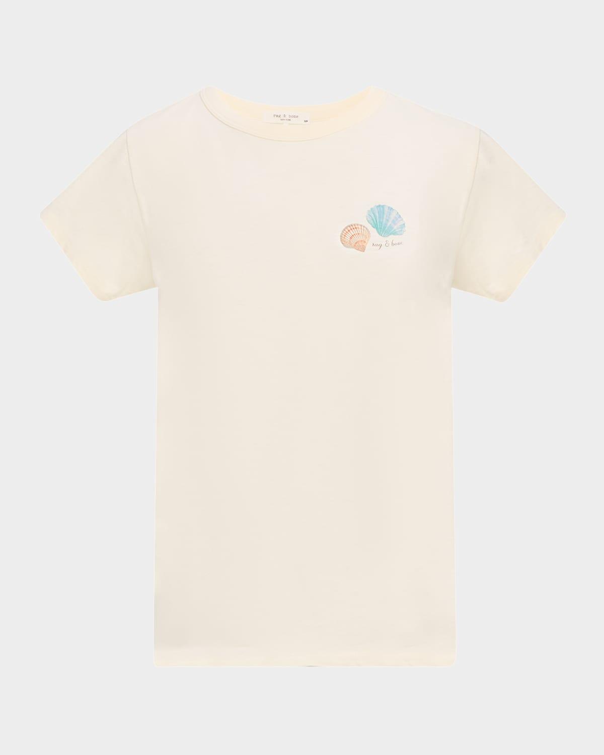 crewneck seashell tee