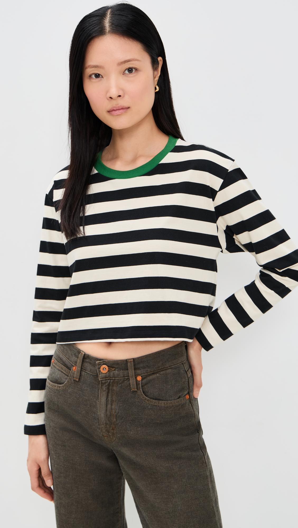 cricket striped tee