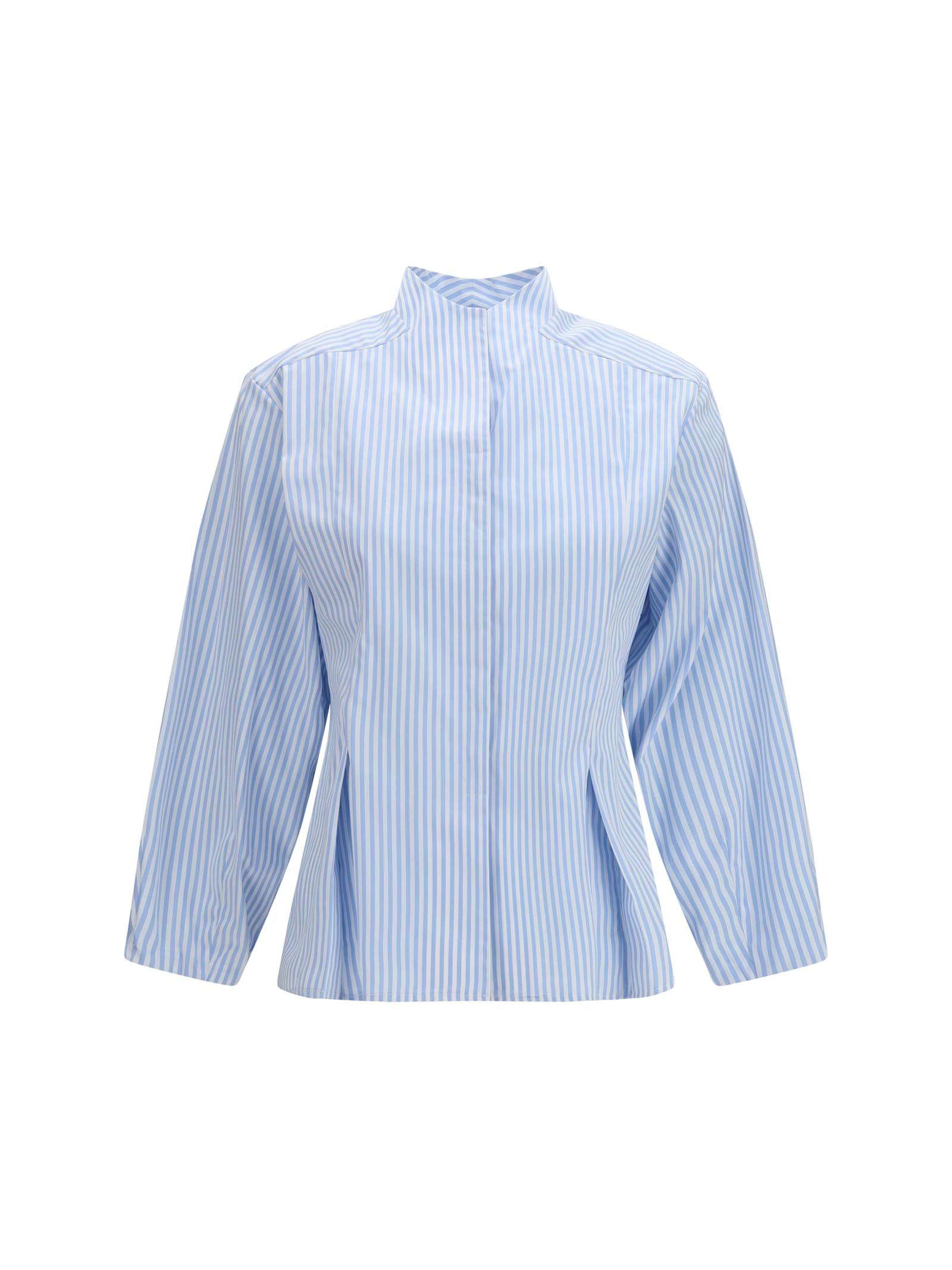 crida milano lavanda cotton shirt