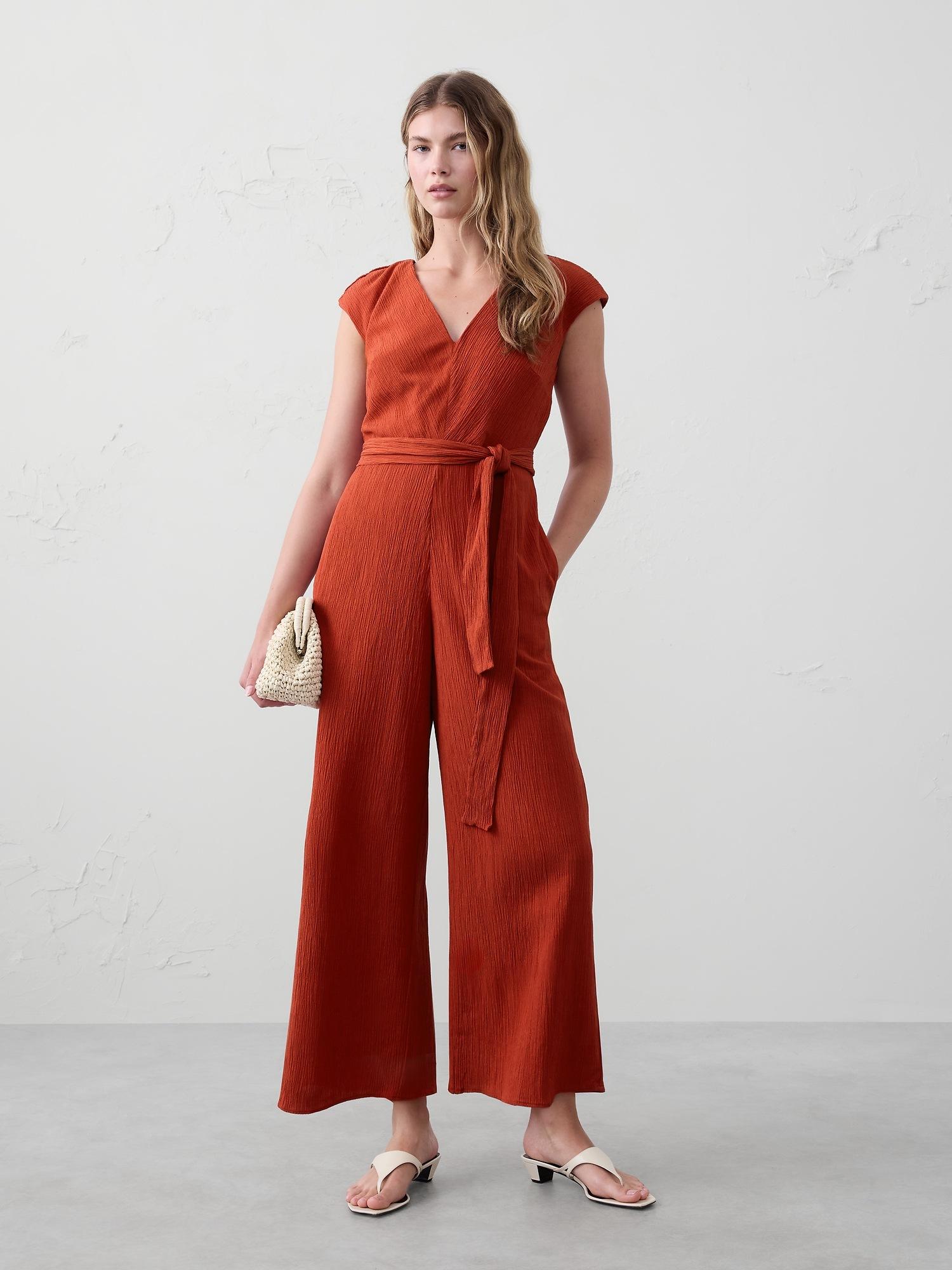crinkle jumpsuit