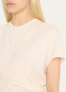 crinkle slouch waist dress
