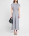 crinkle slouch waist dress