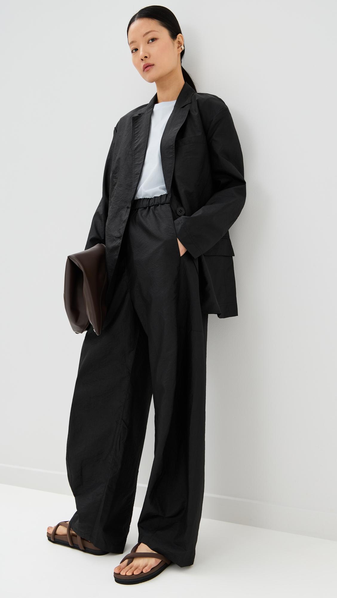 crispy nylon liam blazer