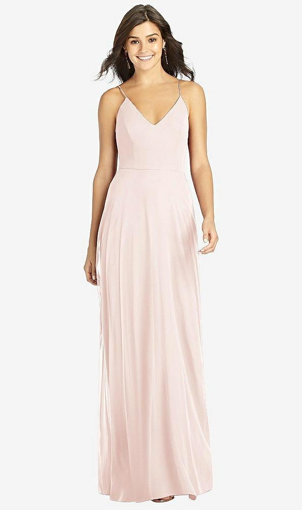 criss cross back a-line maxi dress