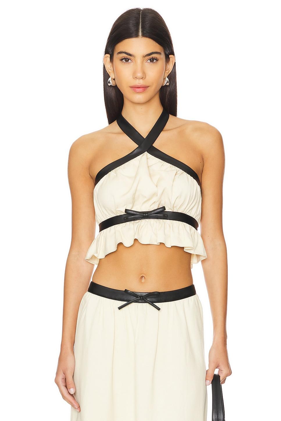 criss cross halter top