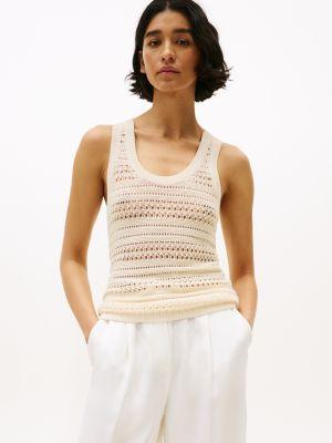 crochet sweater tank