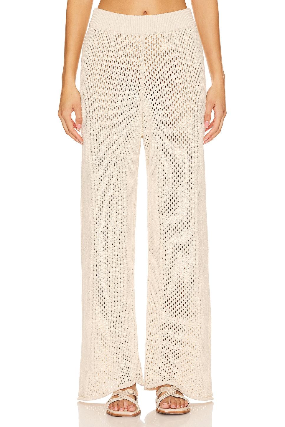 crochet wide leg pant