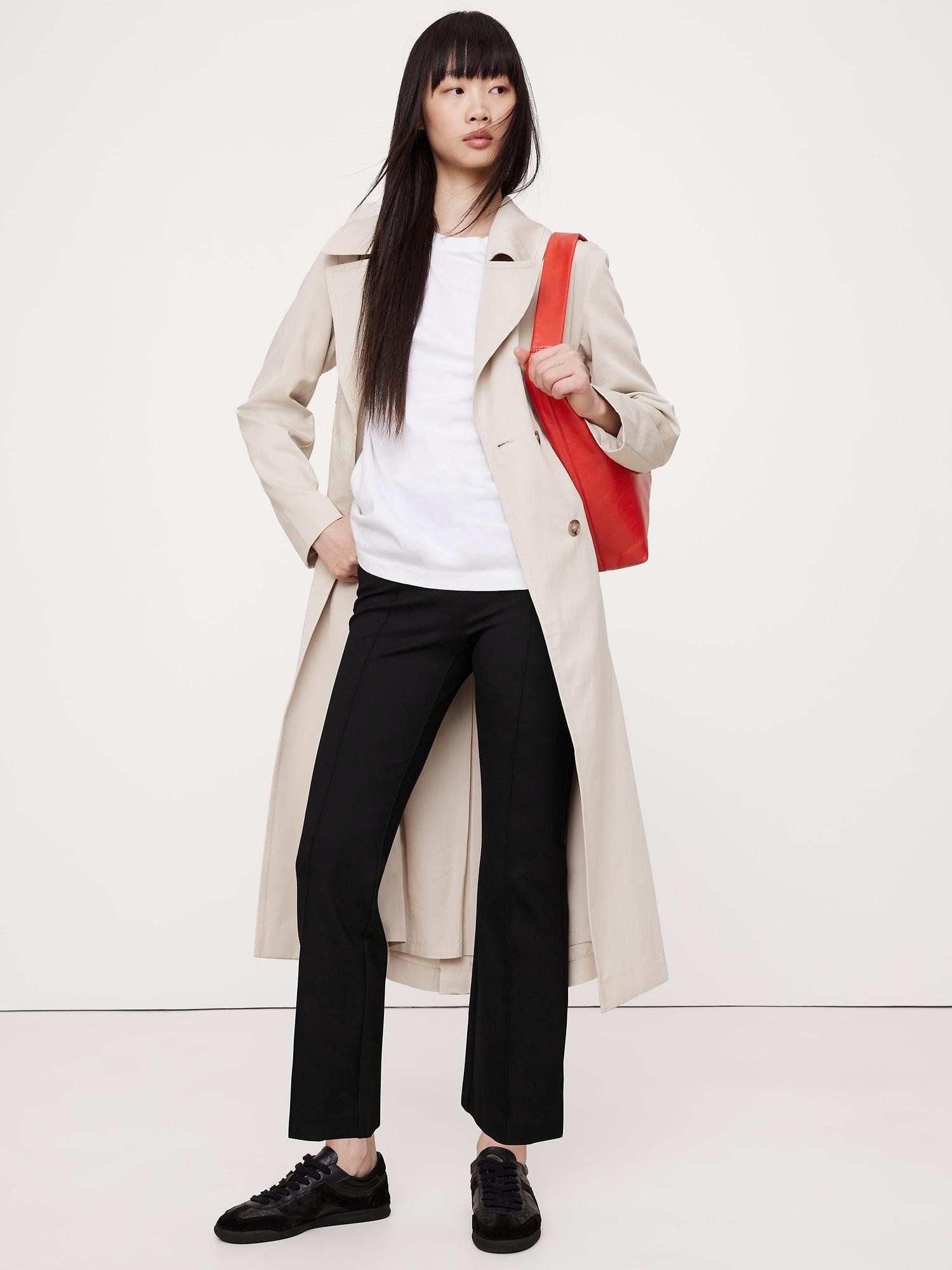 crop flare everywhere ponte pant