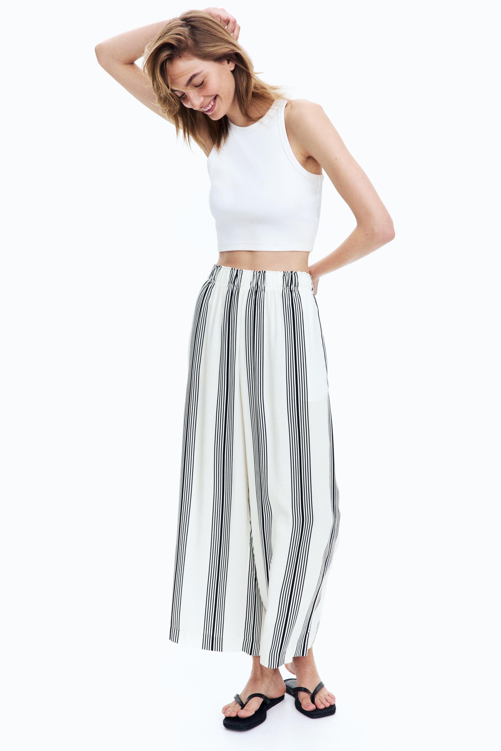 crop pull-on pants