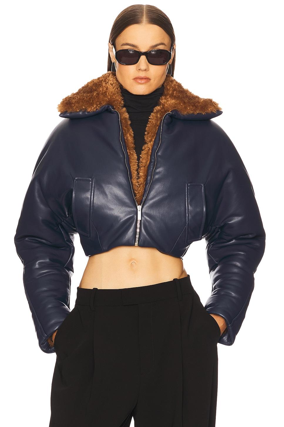 cropped aviator jacket