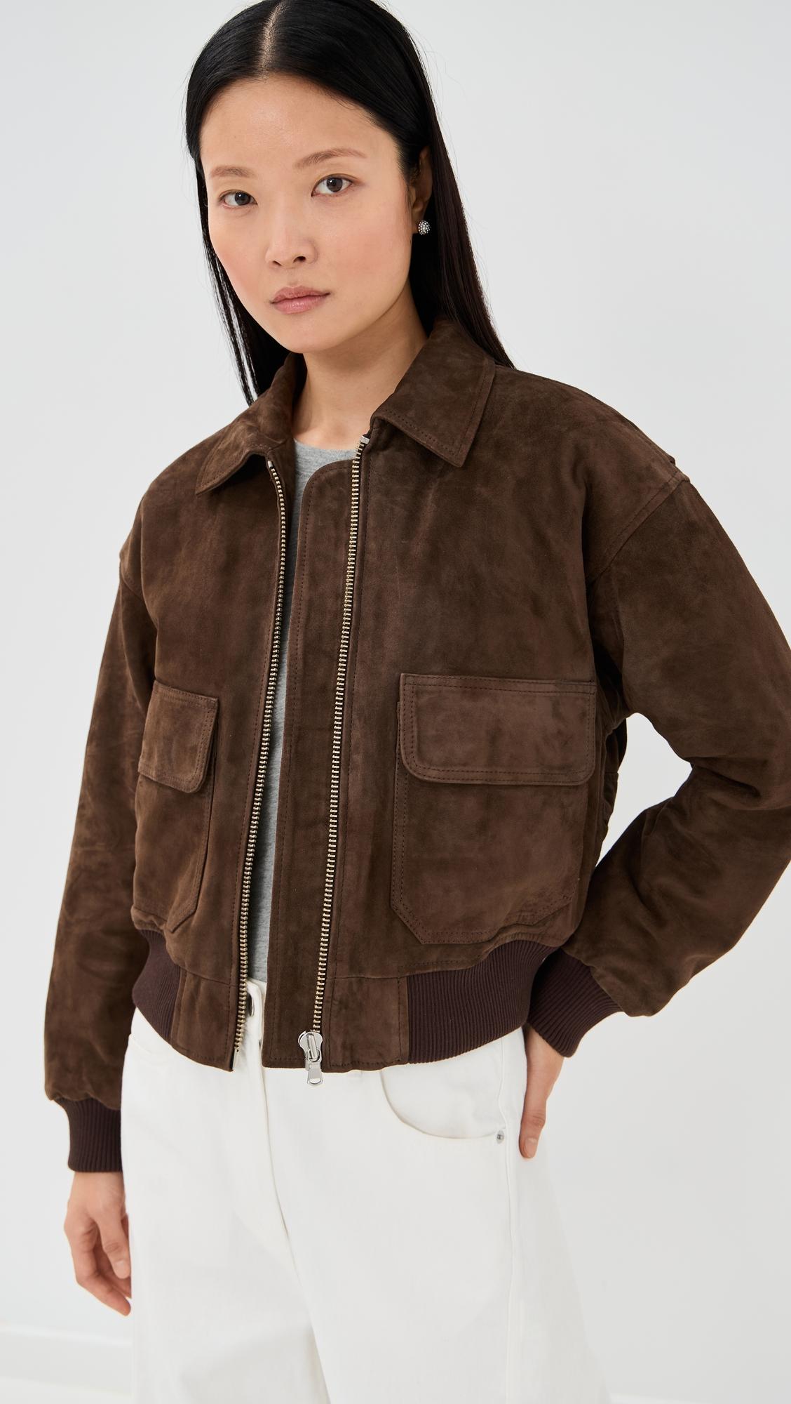 cropped aviator jacket