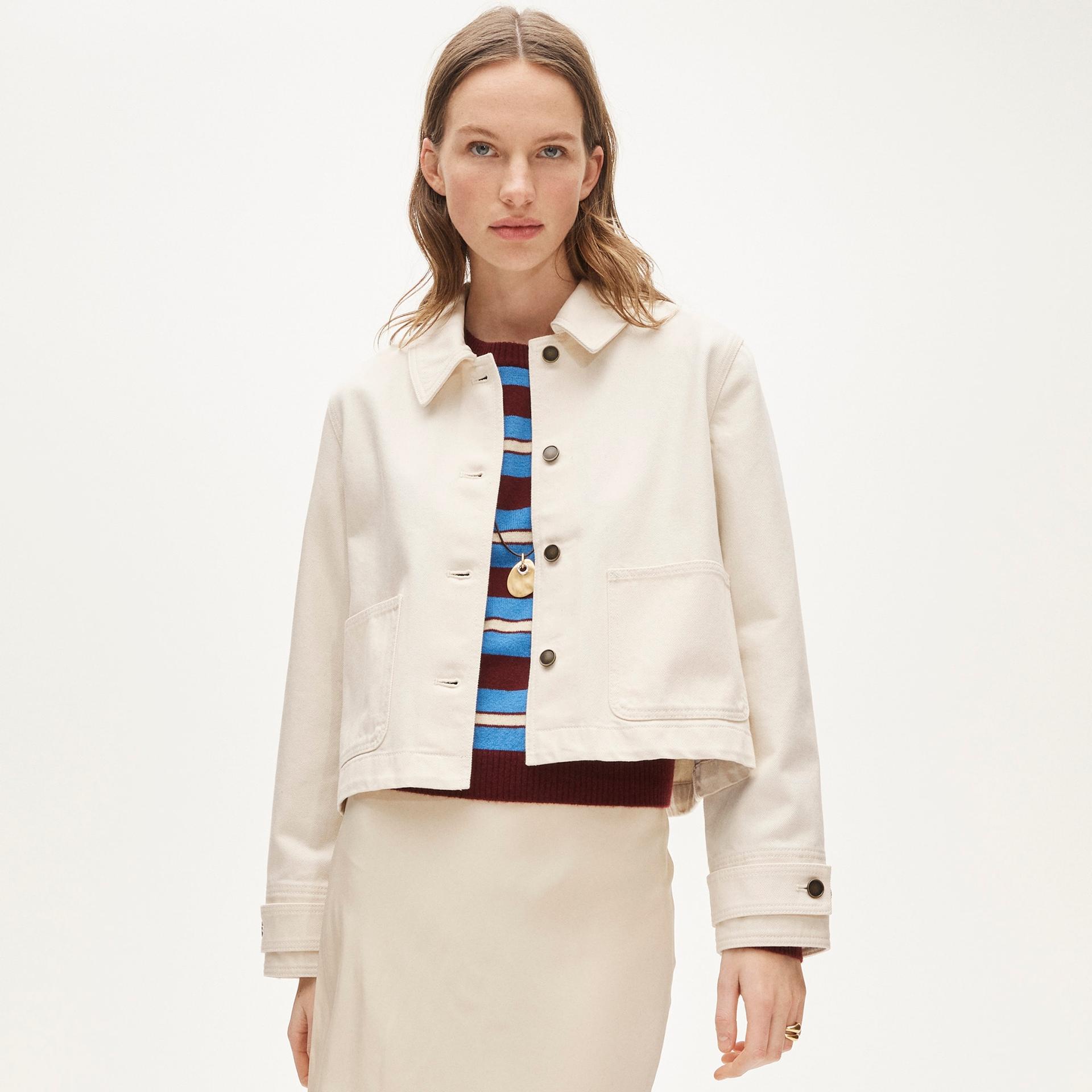 cropped barn jacket&trade; in denim