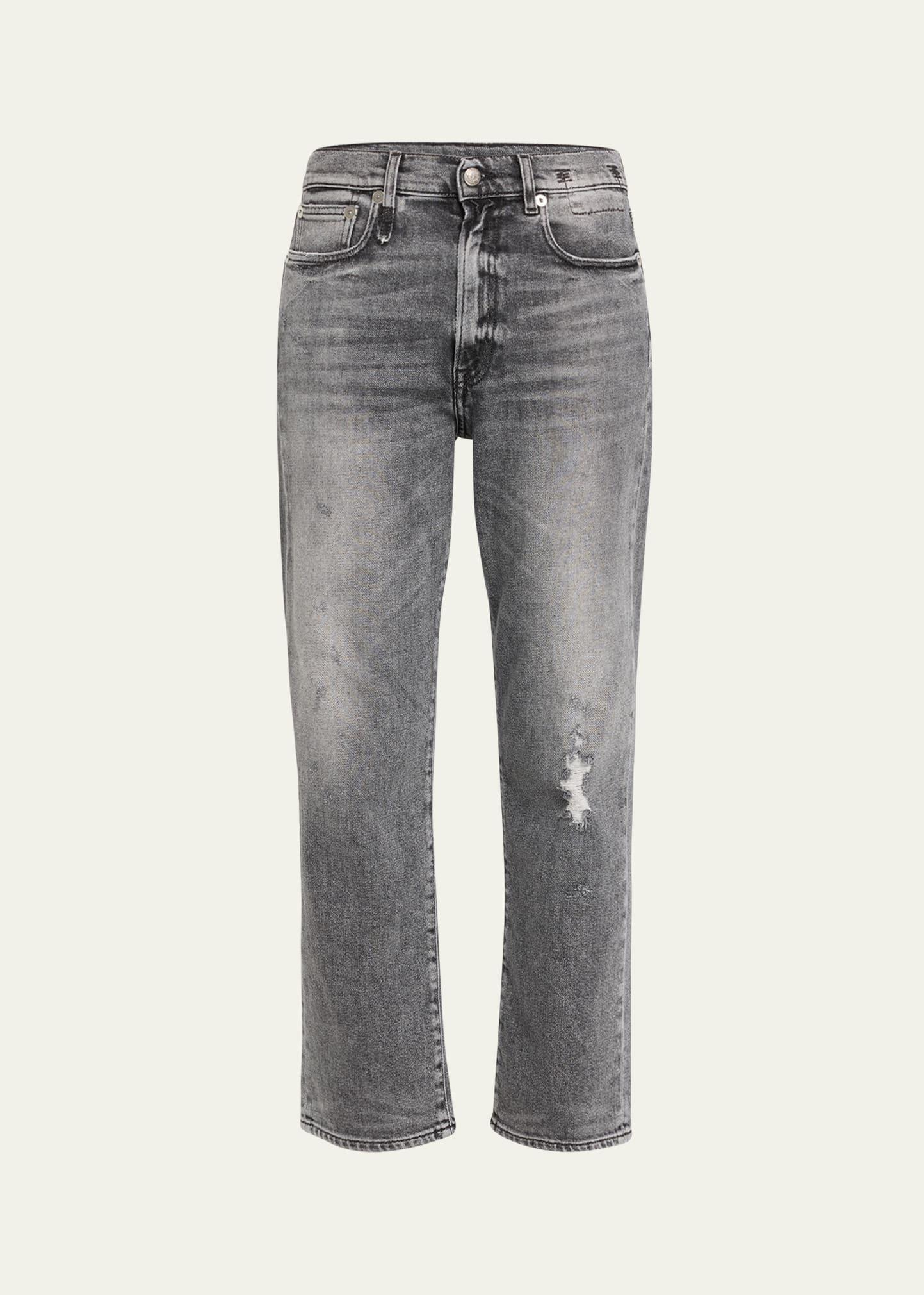 cropped boyfriend jeans