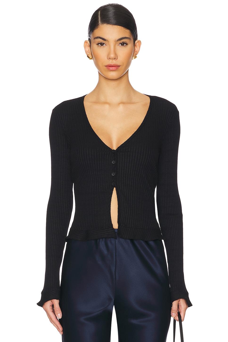 cropped cardi top