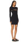 cropped cardigan with cami mini dress twin set