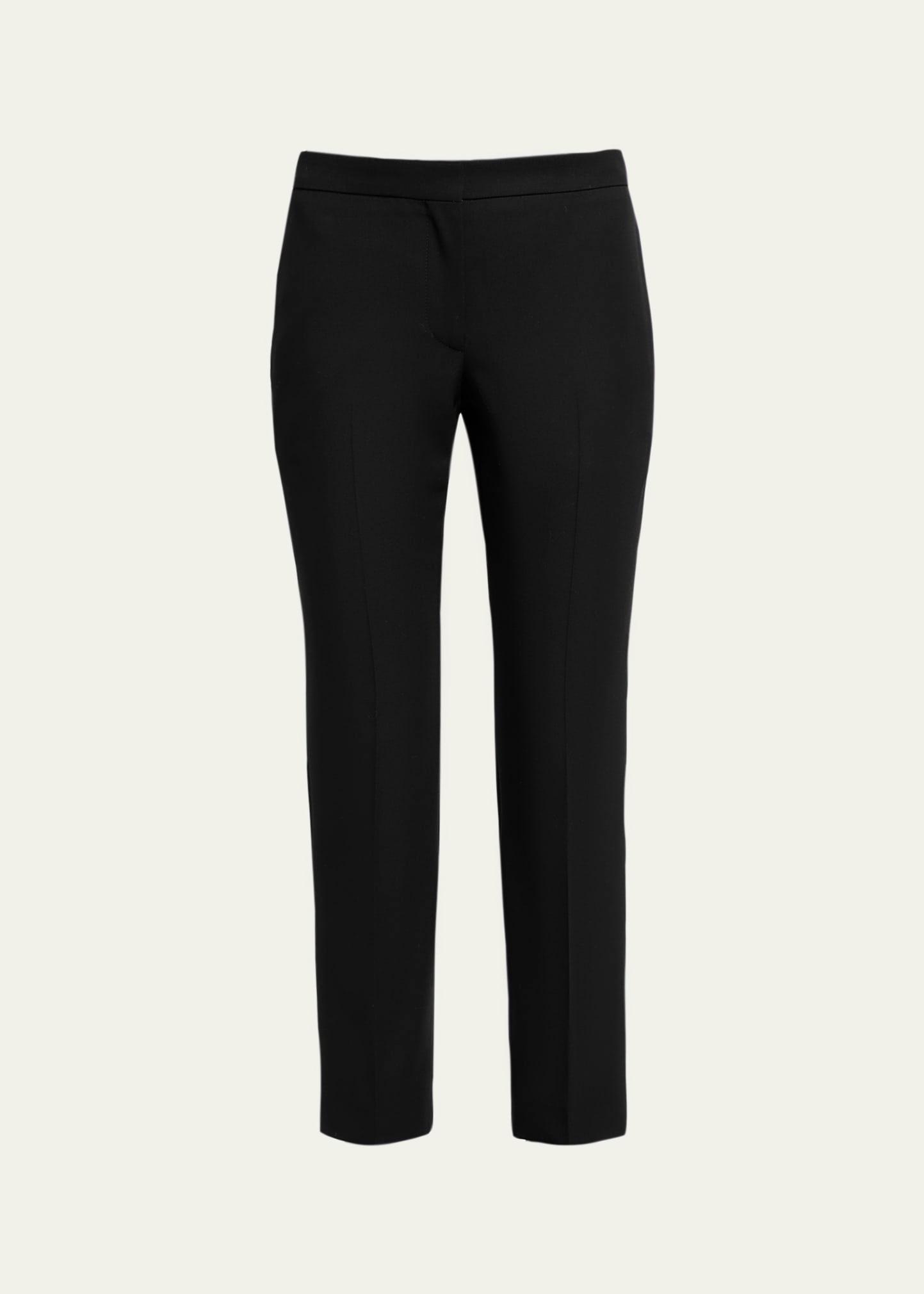 cropped cigarette trousers