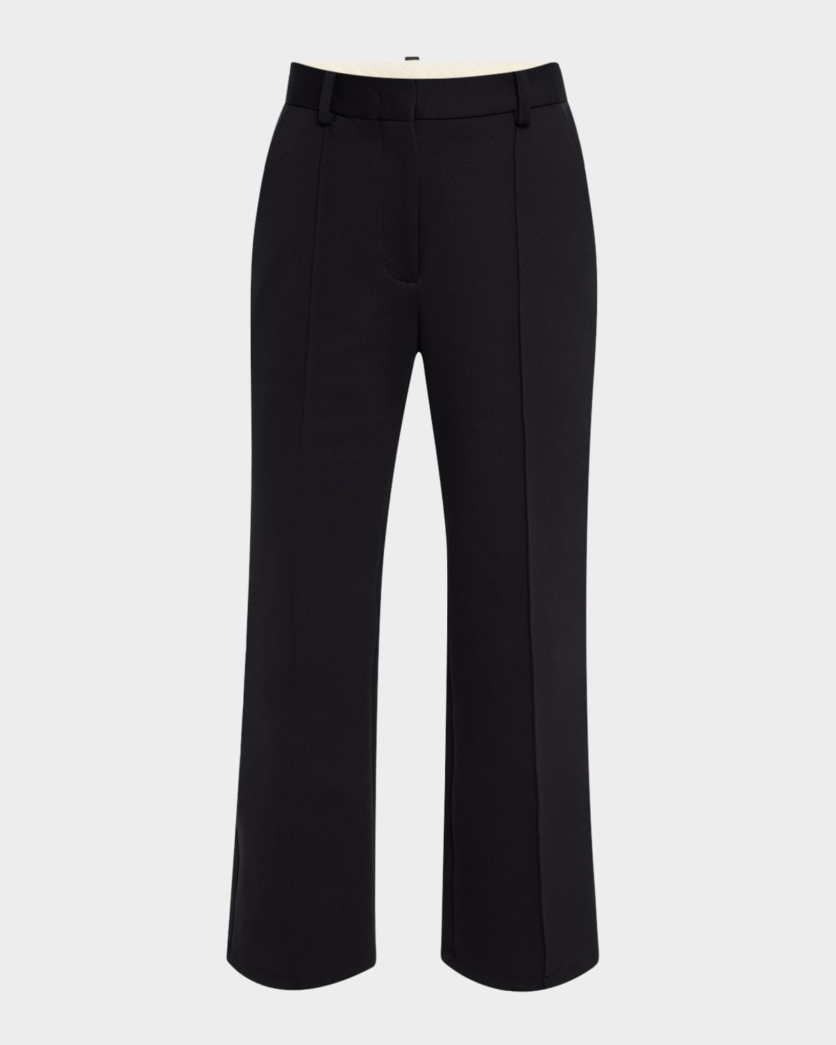 cropped flared pants